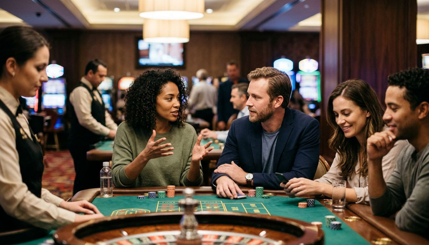 Conversation autour d'une table : le paiement instantané va-t-il tuer le suspense au casino ?